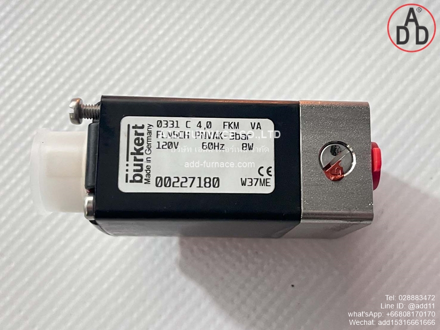 Burkert 0331 C 4,0 FKM VA (1)